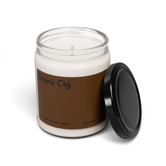 Drunk Cig Cinnamon Vanilla Scented Soy Candle - 9oz