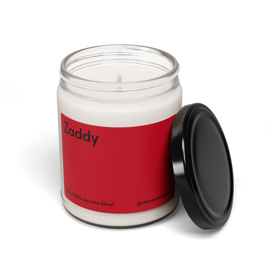 Zaddy Sea Salt + Orchid Scented Soy Candle - 9oz
