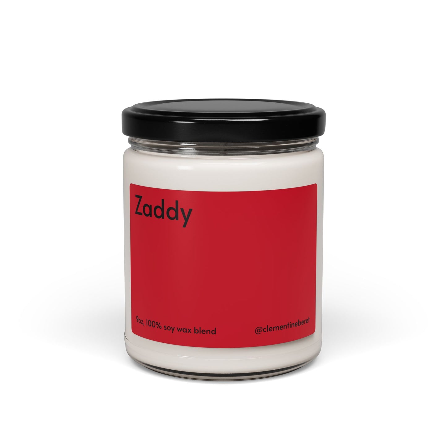 Zaddy Sea Salt + Orchid Scented Soy Candle - 9oz