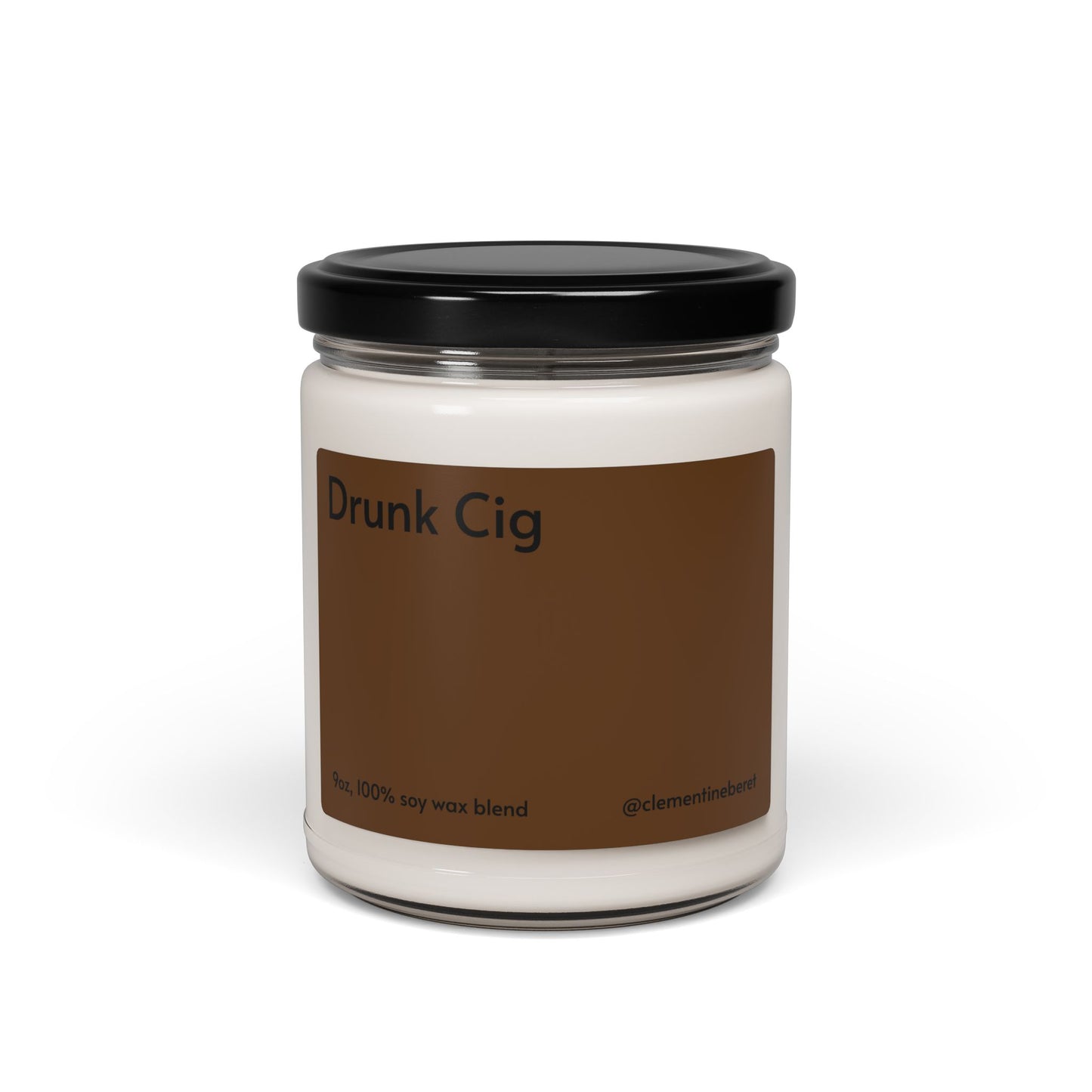 Drunk Cig Cinnamon Vanilla Scented Soy Candle - 9oz