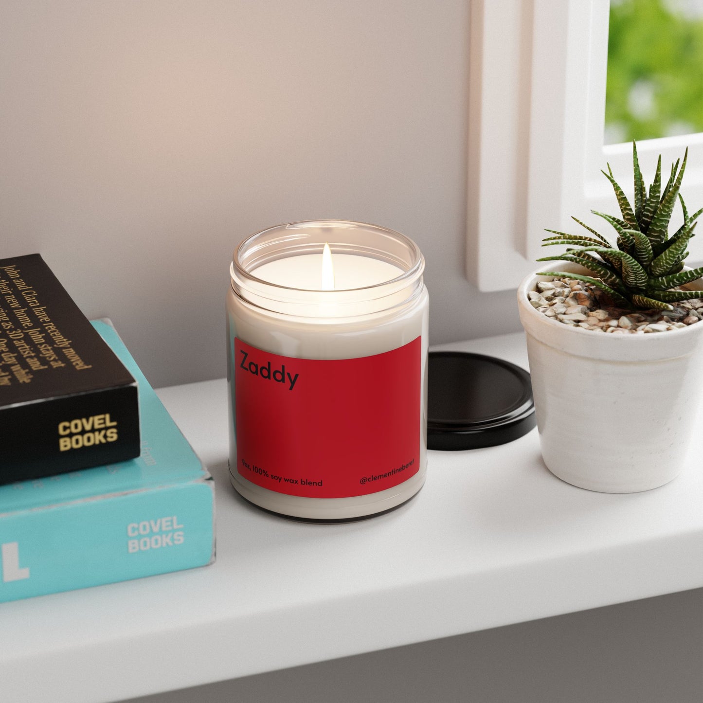Zaddy Sea Salt + Orchid Scented Soy Candle - 9oz